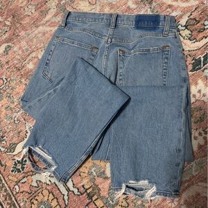 Abercrombie & Fitch Light Blue Straight Leg Jeans